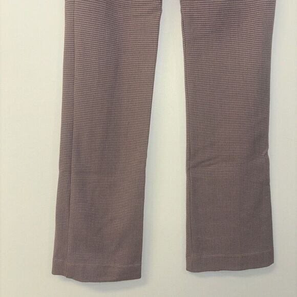 Women’s Dress Pants Work Wear Trouser Pink Houndstooth Express Sz 00 - Picture 5 of 6